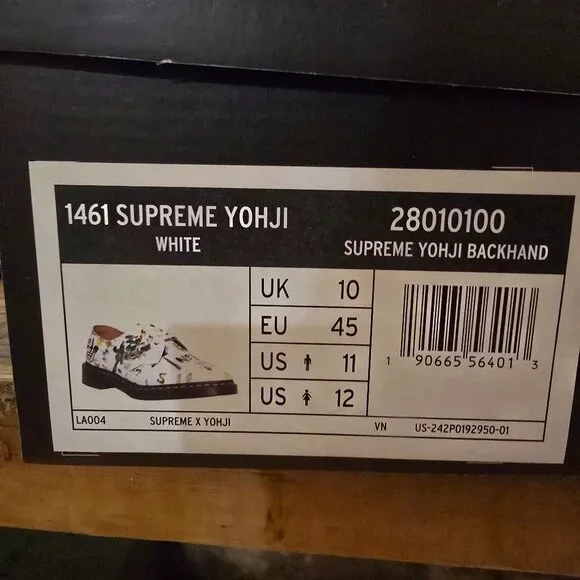 DR. MARTENS SUPREME YOHJI YAMAMOTO 3-EYE SHOE - Picture 4 of 5